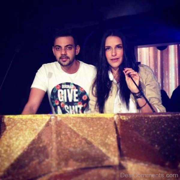 Neha Dhupia On Mic-DC02327