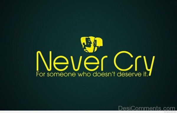 Never Cry