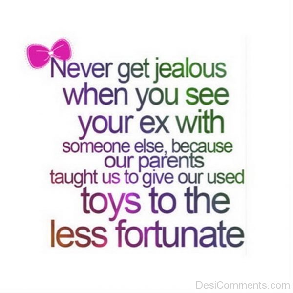 Never Get Jealous