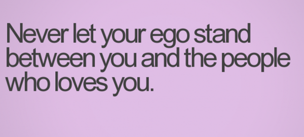 Never Let Your Ego Stand Between You And The People-DC61