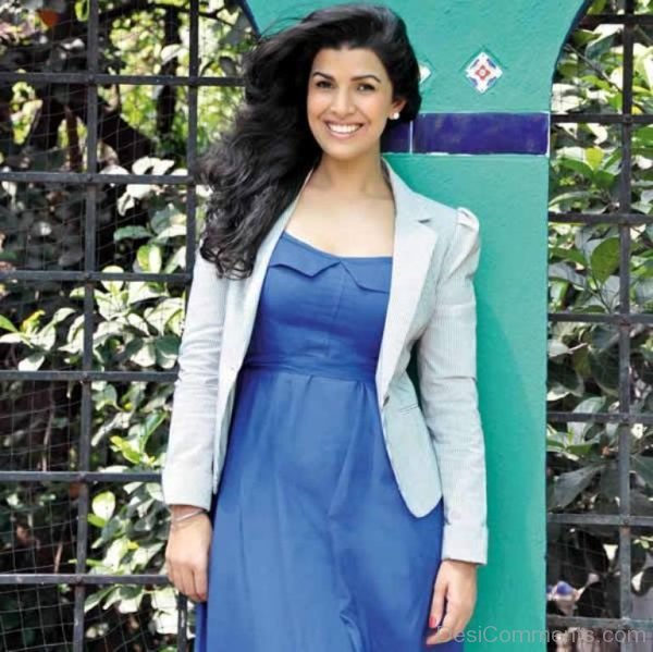 Nimrat Kaur In Grey Coat