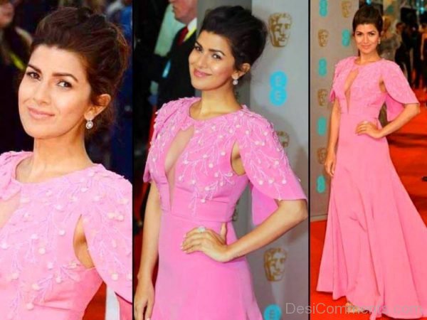 Nimrat Kaur In Pink Outfit