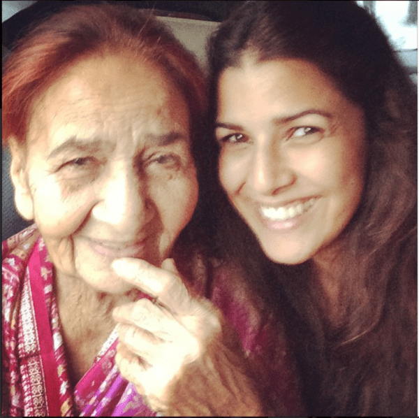 Nimrat Kaur With Old Lady