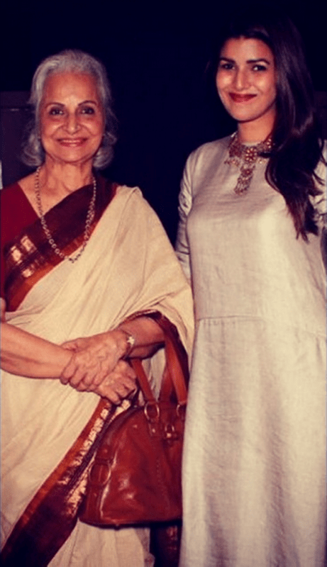 Nimrat Kaur With Senior Actress-DC110