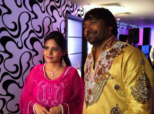 Nirmal Sidhu With Miss Pooja