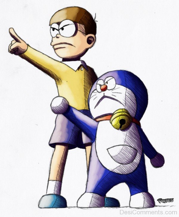 Nobita With Doraemon