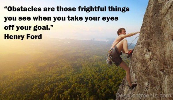 Obstacles Are Those Frightful Things