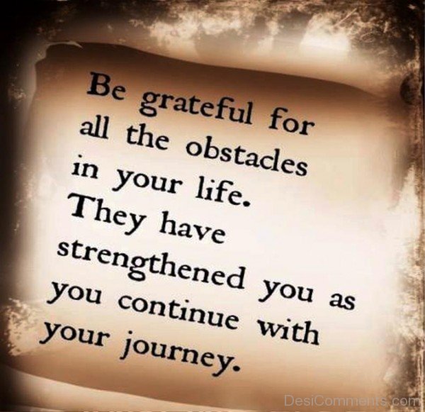 Obstacles in life inspirational quote-dc018086