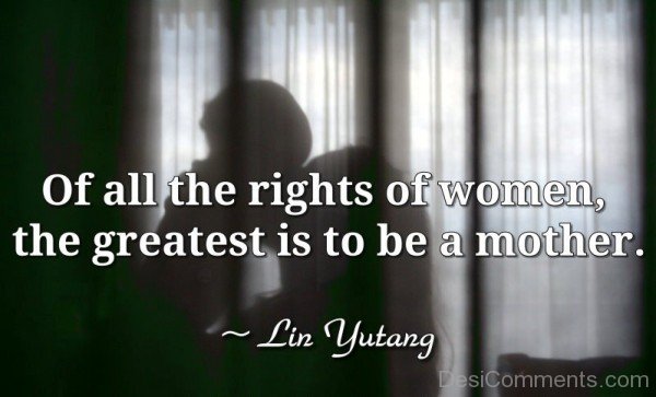 Of All The Rights Of Women