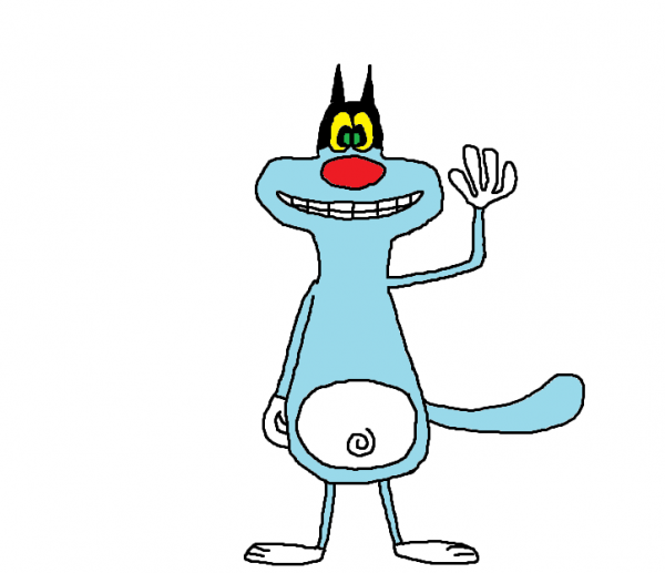 Oggy Laughing Picture - DesiComments.com
