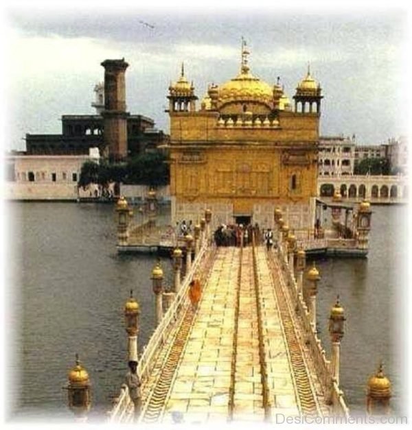 Old Picture Of Golden Temple-DC104