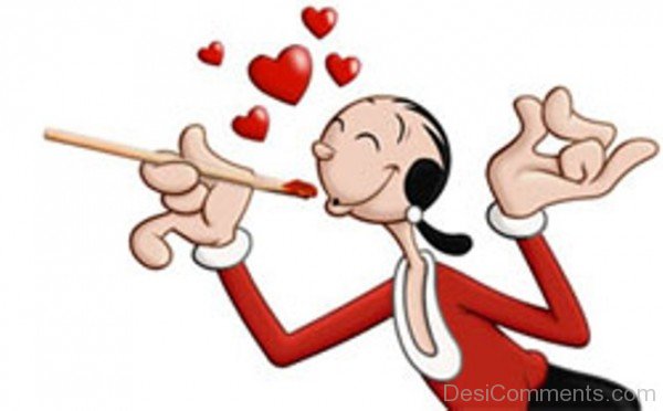 Olive Oyl Feeling Love