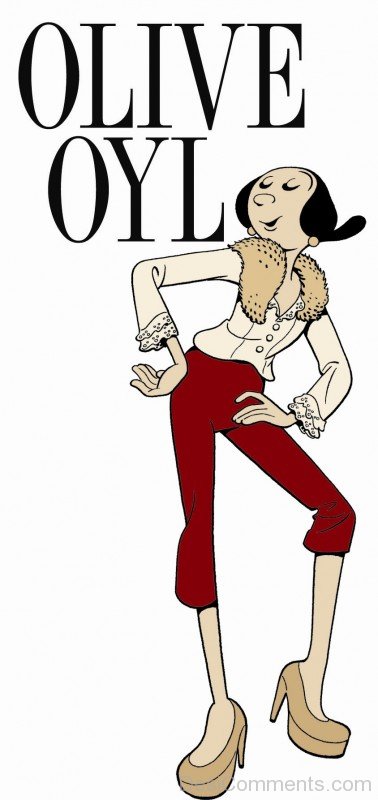 Olive Oyl In Dashing Look