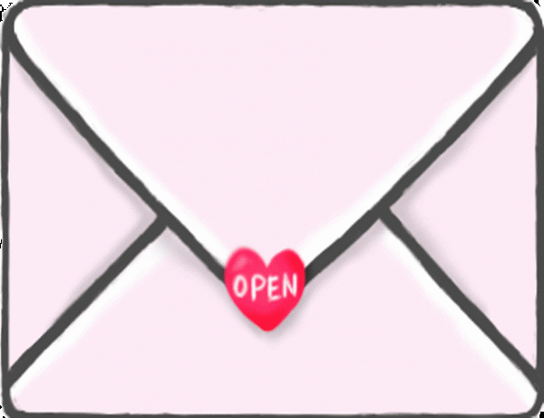 Open Love Envelope Image