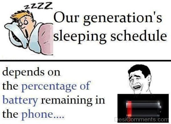 Our Generation’s Sleeping Schedule
