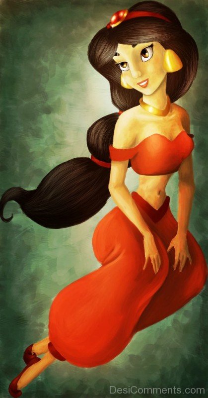 Painting Of Princess Jasmine