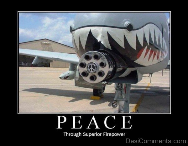 Peace Through Superior Firepower