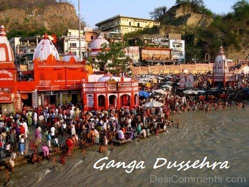 People Celebrate Ganga Dussehra