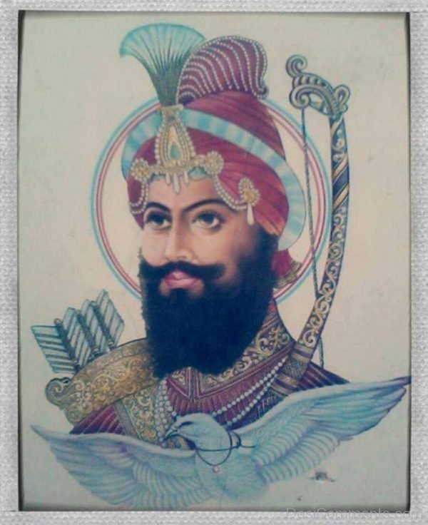 Photo Of Guru Gobind Singh Ji-DC113