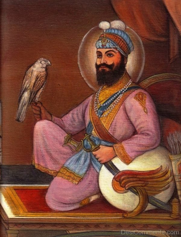 Picture Of Guru Gobind Singh Ji-DC117