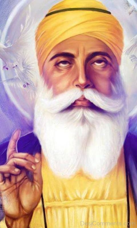Picture Of Guru Nanak Dev Ji-DC118