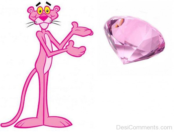 Pink Panther Showing Pink Diamond
