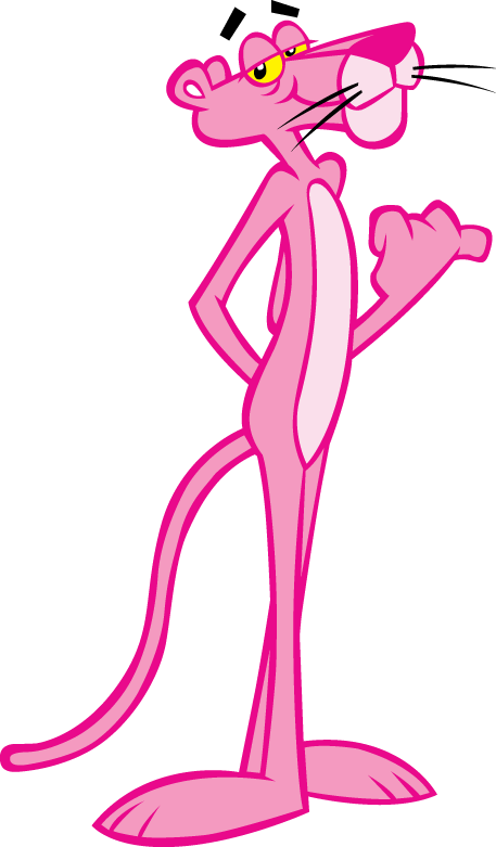 Pink Panther Shows His Attitude