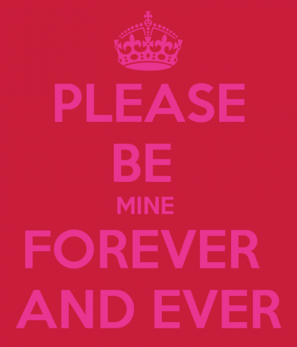 Please Be Mine Forever And Ever-DC38