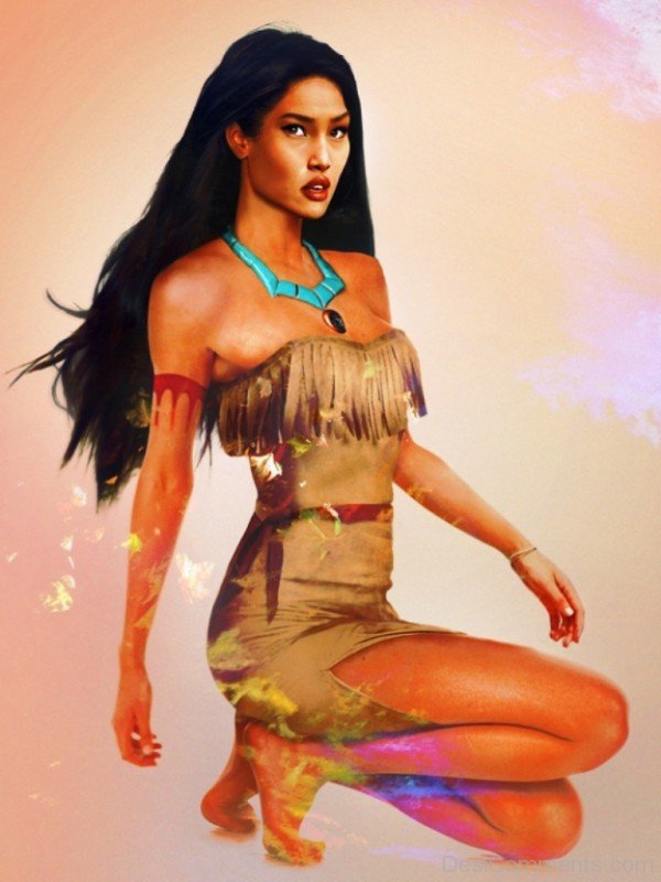Pocahontas Sitting