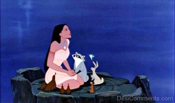 Pocahontas With Meeko