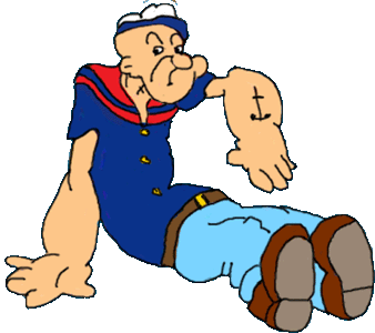 Popeye In Sad Mood