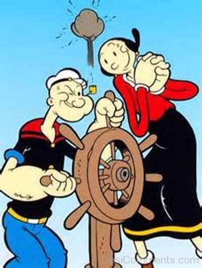 Popeye On Ship