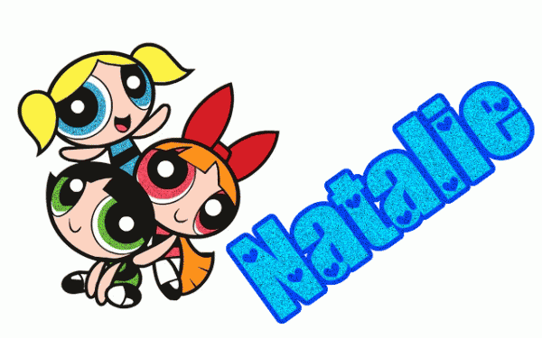 Power Puff Girls Natalie Glitter