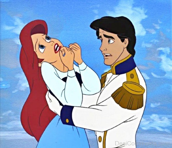 Prince Eric and Ariel Picture