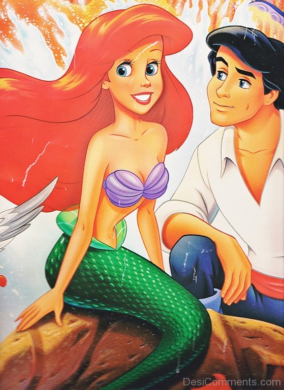 Prince Eric and Ariel