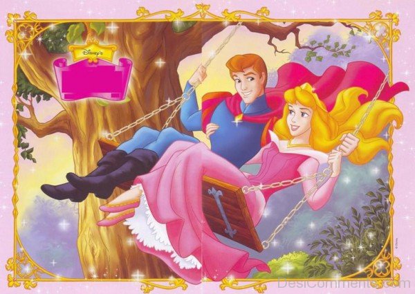 Princess Aurora With Prince Philip