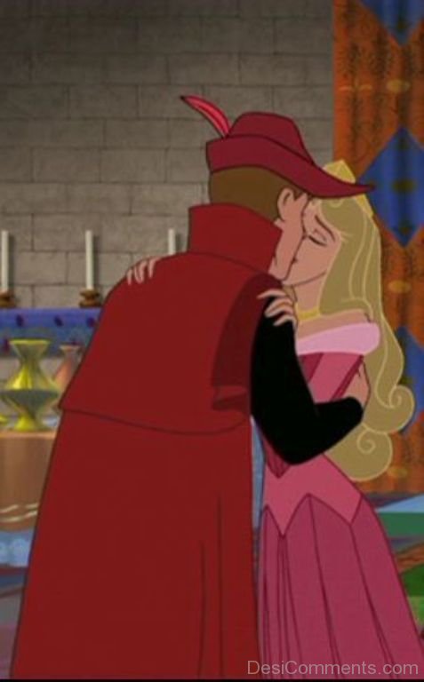 Princess Aurora With Prince Philip Kissing - DesiComments.com