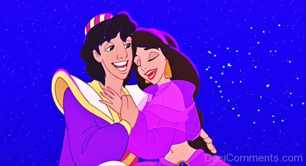 Princess Jasmine And Aladdin 