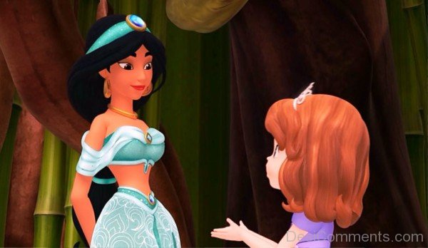 Princess Jasmine And Sofia