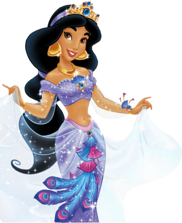 Princess Jasmine In Adorable Dress