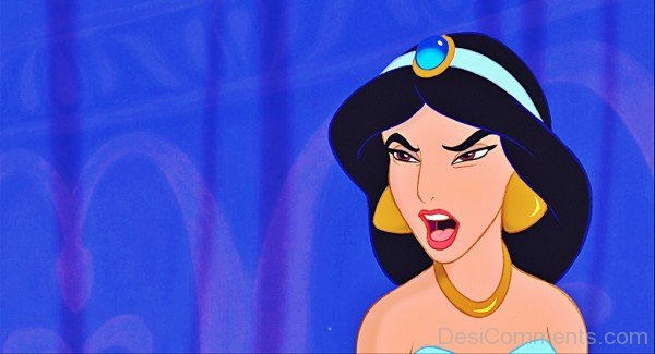 Princess Jasmine Shouting 