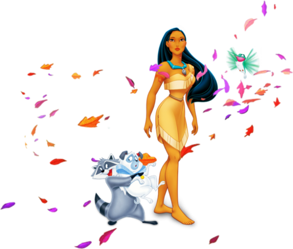 Princess Pocahontas With Friends