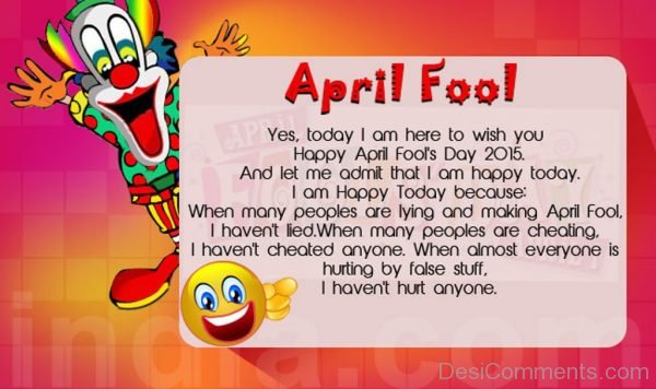 Quote For April Fool’s Day