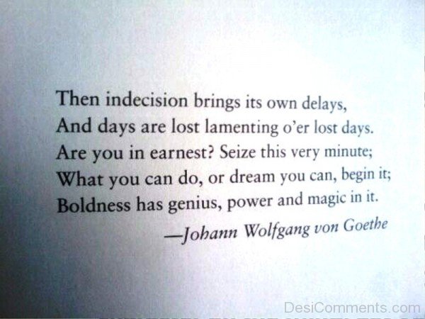 Quote For Boldness