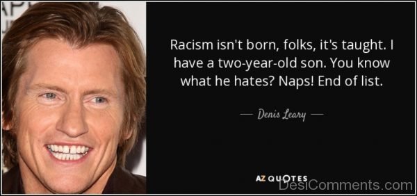 Racism Isn't Born-Dc157
