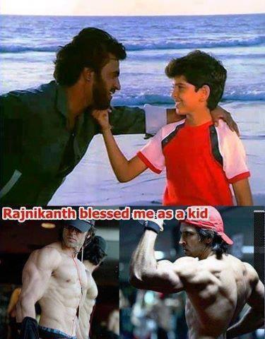 Rajnikanth Blessed Me As A Kid