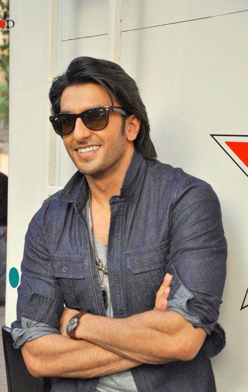 Ranveer Singh Wearing Sunglasses 