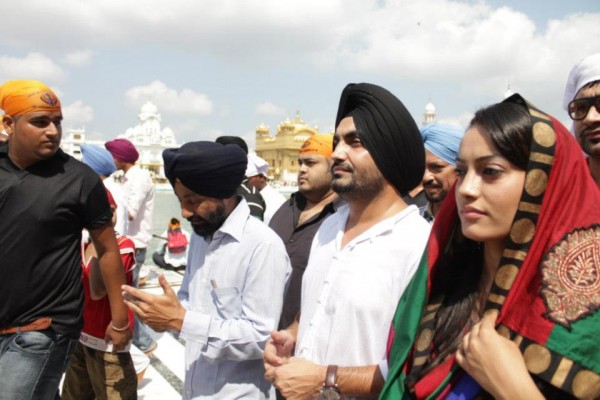 Ravinder Grewal In Golden Temple