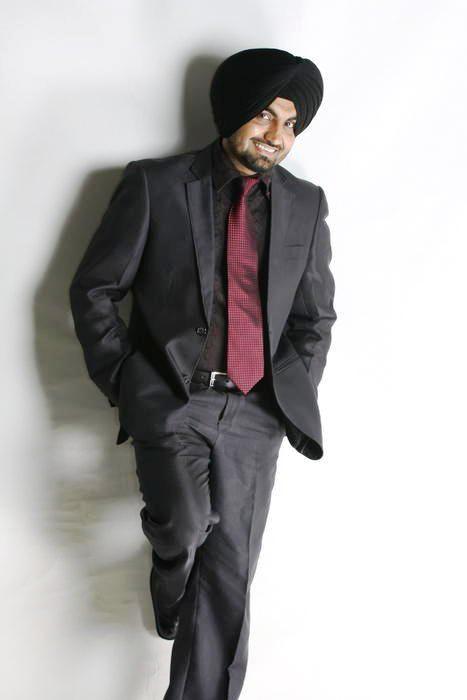 Ravinder Grewal Looking Nice In Formal Dress