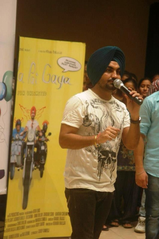 Ravinder Grewal Promotes His Movie